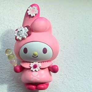 tokidoki Silver and Pink Roller Skating Figure